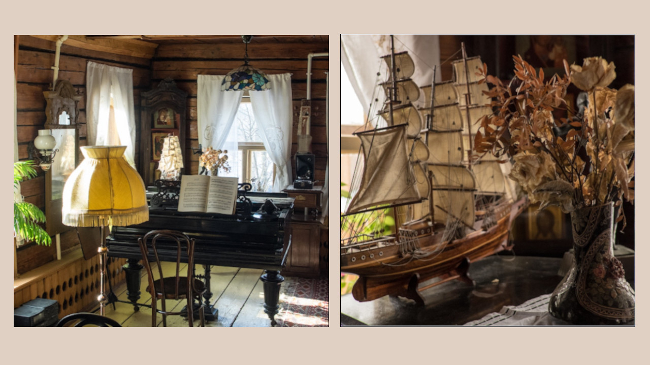 Внутренне убранство Дома творчества