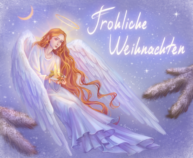 Онлайн-выставка &laquo;Рождественская галерея &ndash; открытки от художников&raquo; (2025 г.)