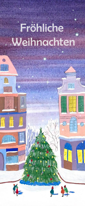 Онлайн-выставка &laquo;Рождественская галерея &ndash; открытки от художников&raquo; (2025 г.)