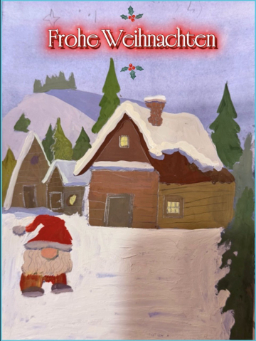 Онлайн-выставка &laquo;Рождественская галерея &ndash; открытки от художников&raquo; (2025 г.)