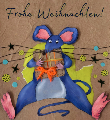 Онлайн-выставка &laquo;Рождественская галерея &ndash; открытки от художников&raquo; (2025 г.)