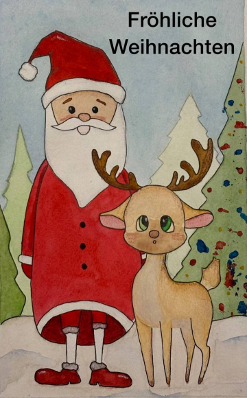 Онлайн-выставка &laquo;Рождественская галерея &ndash; открытки от художников&raquo; (2025 г.)