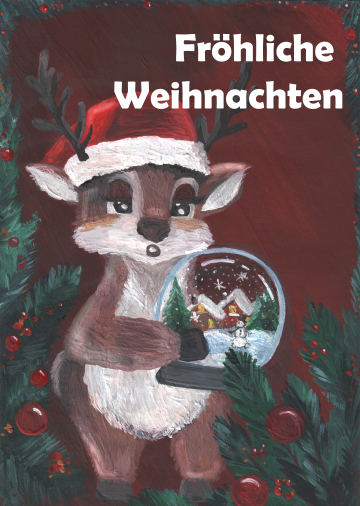 Онлайн-выставка &laquo;Рождественская галерея &ndash; открытки от художников&raquo; (2025 г.)