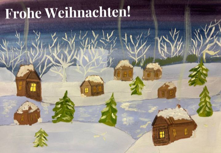 Онлайн-выставка &laquo;Рождественская галерея &ndash; открытки от художников&raquo; (2025 г.)