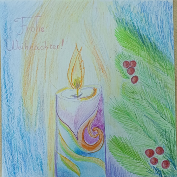 Онлайн-выставка &laquo;Рождественская галерея &ndash; открытки от художников&raquo; (2025 г.)