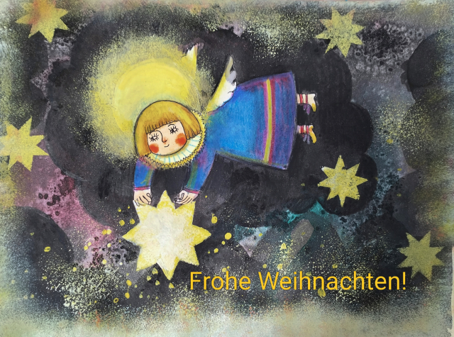 Онлайн-выставка &laquo;Рождественская галерея &ndash; открытки от художников&raquo; (2025 г.)