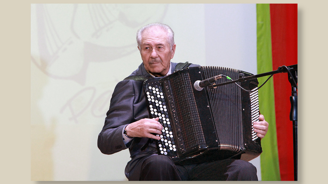 Александр Герман на юбилейном концерте, посвященном его 75-летию и 60-летию творческой деятельности, 2023 г.